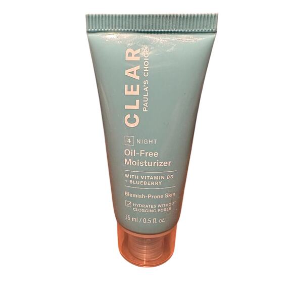 Paula's Choice CLEAR Oil-Free Moisturizer Night - NEW - Travel Size - 0.5 - Picture 1 of 2